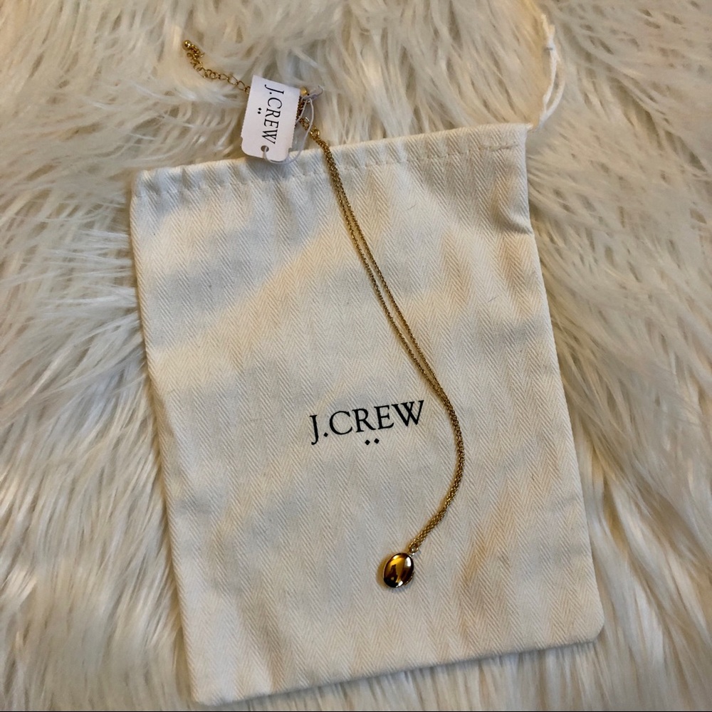 J Crew Gold Locket NWT